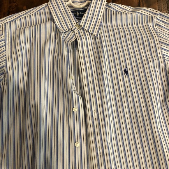 Polo button down. Only worn once - Picture 2 of 3